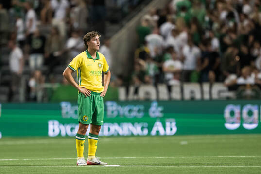 Hampus Skoglund of Hammarby looks dejected