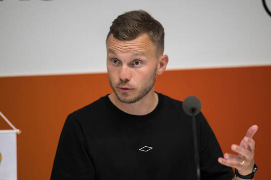 Coach Alfred Johansson of Rosenborg