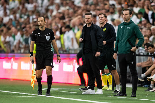 Head coach Kim Hellberg of Hammarby
