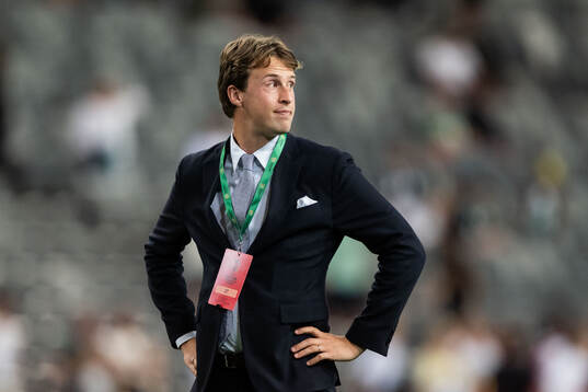 Technical director Adrian von Heijne of Hammarby