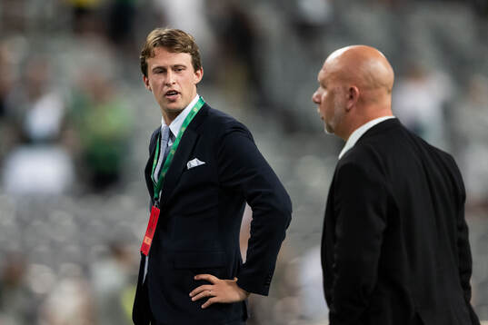 Technical director Adrian von Heijne and sports director