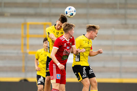 Elfsborgs Elliot Jonsson Grönberg och Skövde AIKs Lucas