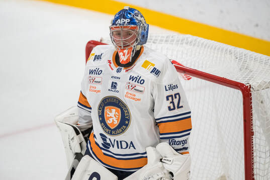 Växjös målvakt Ludvig Persson
