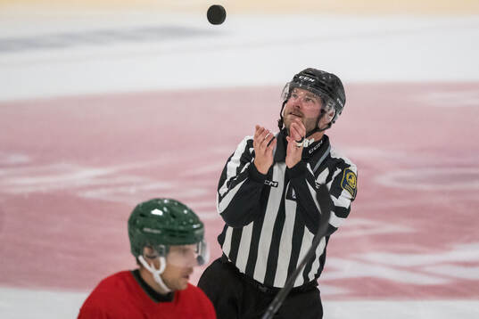 Linjedomare Mathias Naperotti