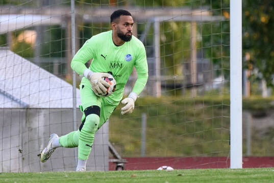 Bosnien Hercegovinas SKs målvakt Kevin Alin