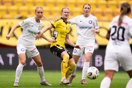 Jitexs Hanna Comnell och Elfsborgs Hanna Jiozon