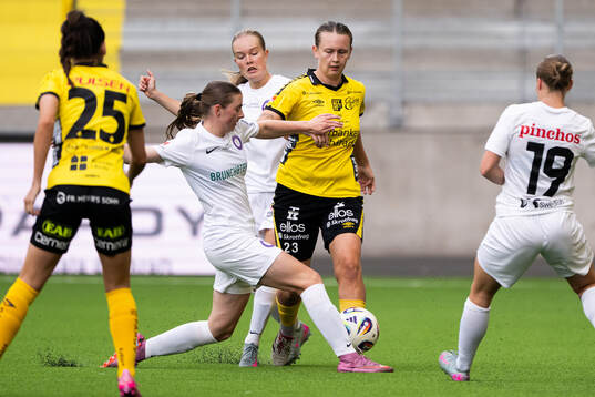 Jitexs Felicia Torstensson och Elfsborgs Ellen Nilsson
