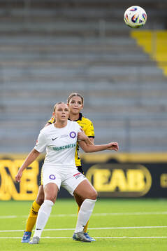 Jitexs Tilda Magnusson Tell och Elfsborgs Jennifer Brinck