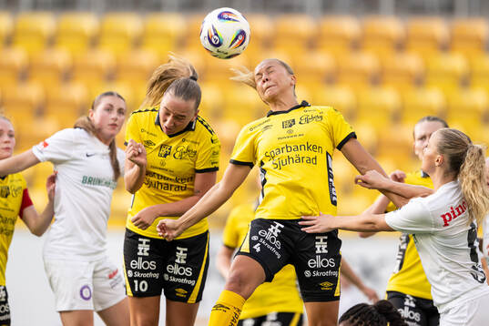 Elfsborgs Stina Jensen och Alice Broman