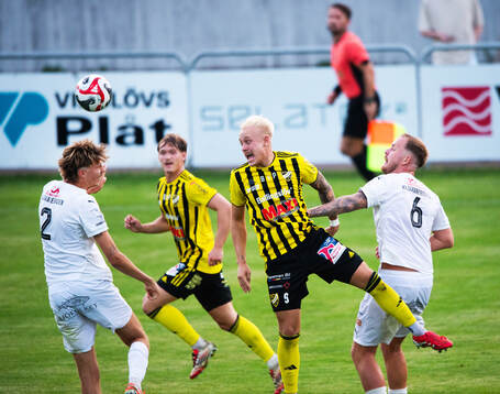 IFK Hässleholms Alexander Sjöström och Kasper Månsson