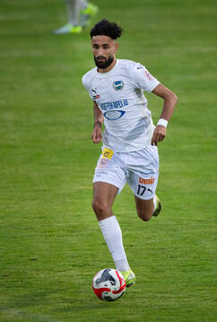 Österlens Mallwand Agha i matchens i division 2 mellan IFK