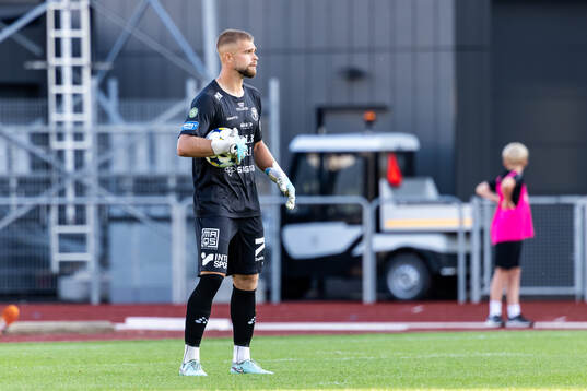 Trelleborgs målvakt Victor Astor