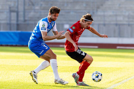 Oddevolds Erik Hedenquist och Trelleborgs Hugo Engström