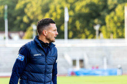 Trelleborgs tränare Kristian Haynes