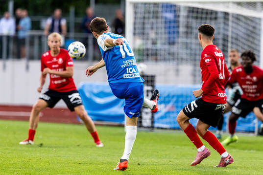 Oddevolds Liridon Kalludra skjuter in 2-2