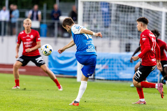 Oddevolds Liridon Kalludra skjuter in 2-2