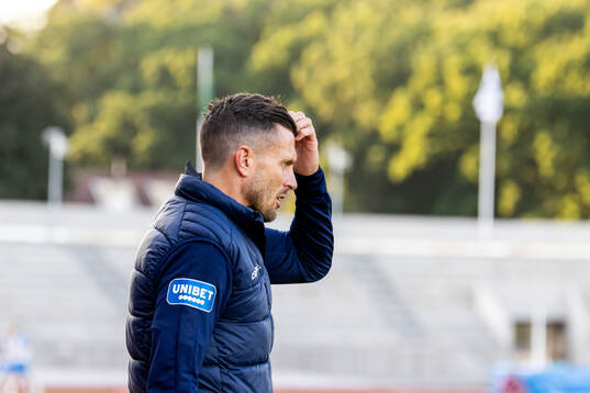 Trelleborgs tränare Kristian Haynes