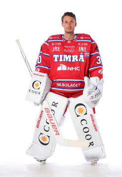 Timrås målvakt Jacob Johansson