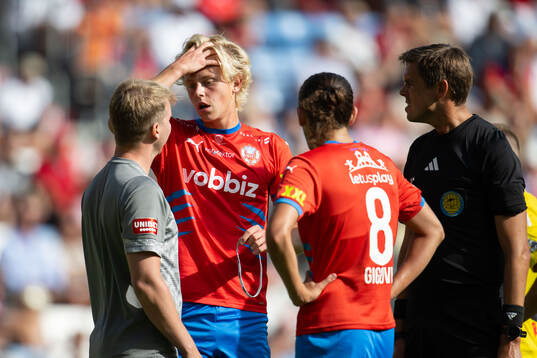 Helsingborgs Ture Görefält har ont