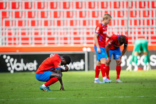 Helsingborgs Samuel Asoma deppar