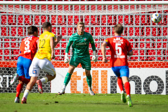 Helsingborgs målvakt Johan Brattberg