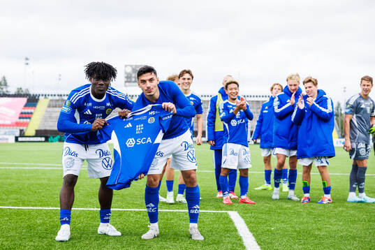 GIF Sundsvalls Charles Baah och Alexandros Pantelidis