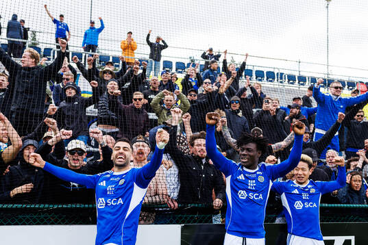 GIF Sundsvalls Marc Manchon, Charles Baah och Taiki