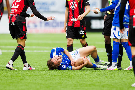 GIF Sundsvalls Miguel Sandberg har ont
