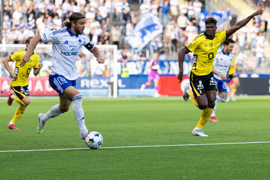IFK Norrköpings Christoffer Nyman och Elfsborgs Terry Yegbe