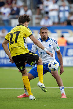 Elfsborgs Besfort Zeneli och IFK Norrköpings Moutaz Neffati