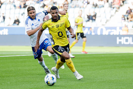 IFK Norrköpings Christoffer Nyman och Elfsborgs Wenderson