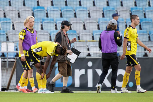 Elfsborgs Terry Yegbe och Rasmus Wikström deppar