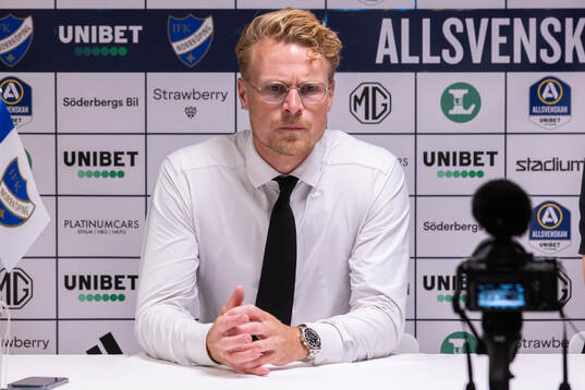 Elfsborgs tränare Oscar Hiljemark