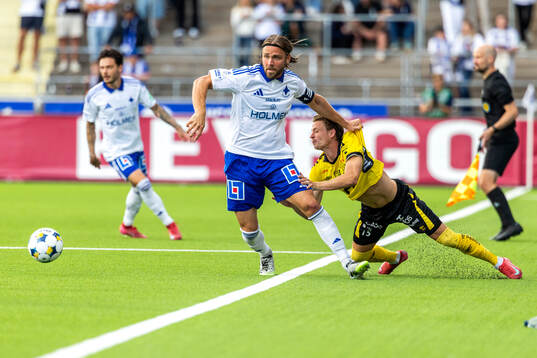 IFK Norrköpings Christoffer Nyman och Elfsborgs Simon