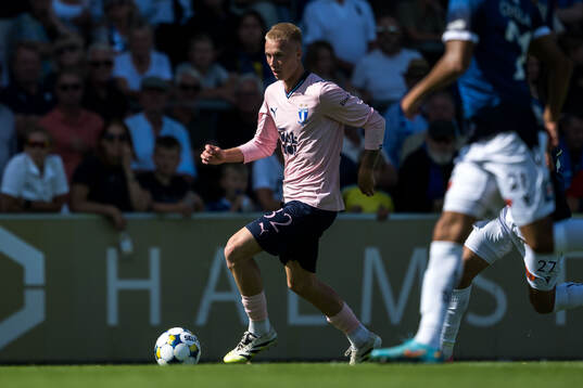 Malmö FFs Daniel Gudjohnsen