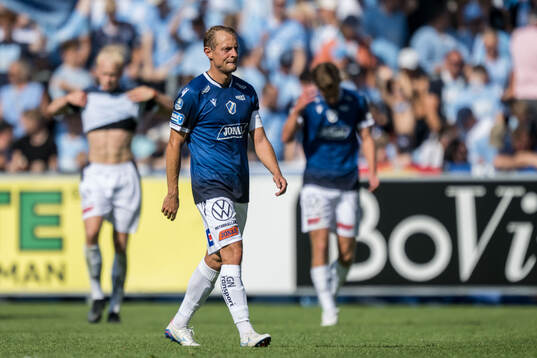 Halmstads Joel Allansson deppar