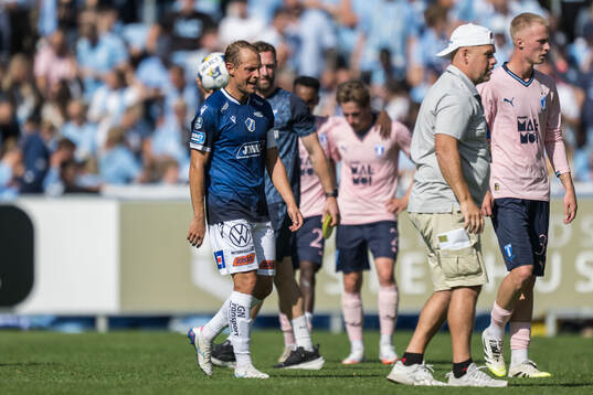 Halmstads Joel Allansson deppar