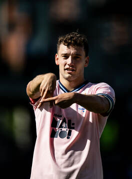 Malmö FFs Colin Rösler jublar