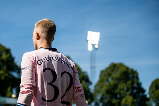 Malmö FFs Daniel Gudjohnsen gör entré