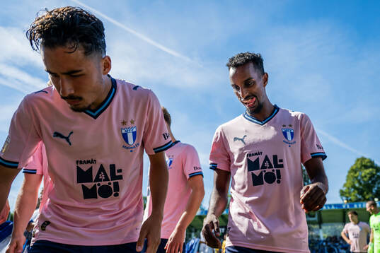 Malmö FFs Adrian Skogmar och Taha Ali