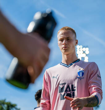 Malmö FFs Daniel Gudjohnsen