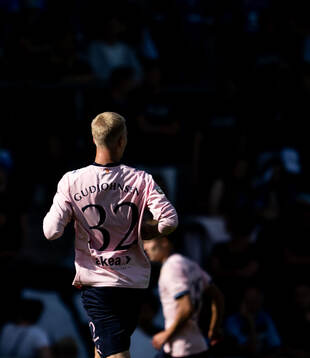 Malmö FFs Daniel Gudjohnsen