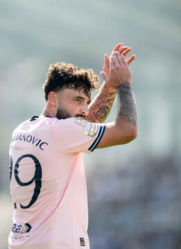 Malmö FFs Sead Haksabanovic jublar