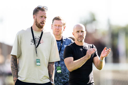 Malmö FFs Pontus Jansson, assisterande tränare Peter