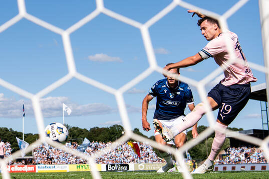 Malmö FFs Colin Rösler gör 0-2 målet