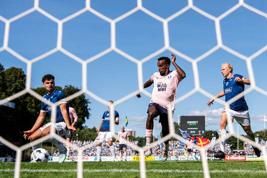 Malmö FFs Taha Ali gör 0-3 målet