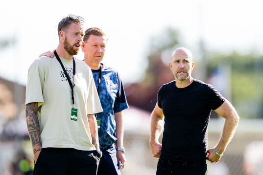 Malmö FFs Pontus Jansson, assisterande tränare Peter