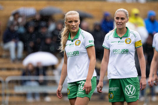 Hammarbys Smilla Holmberg och Alice Carlsson