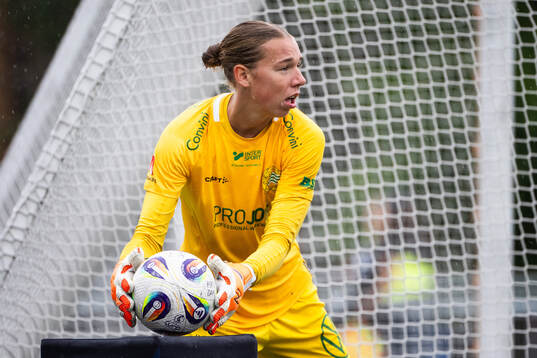 Hammarbys målvakt Melina Loeck