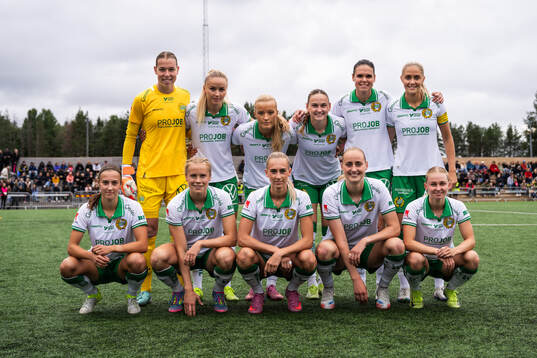 Hammarbys spelare i lagbild